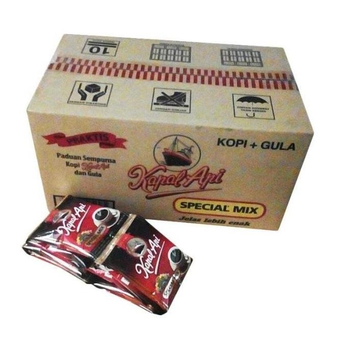 

Kapal Api Special Mix Kopi Instan [24 Gr/ 120 Sachet/ Dus]