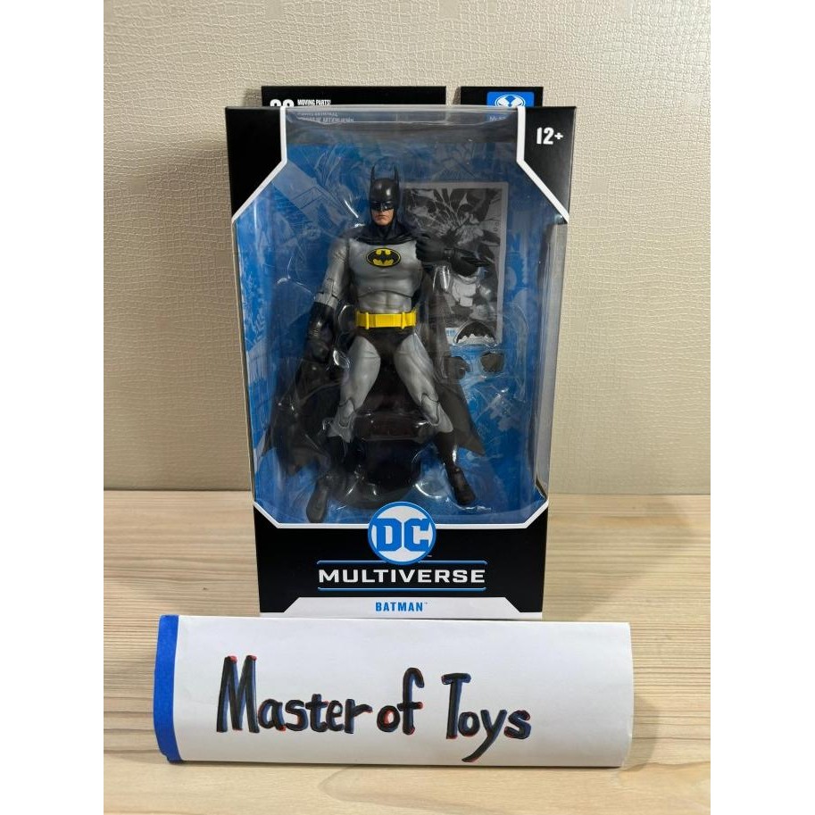 Sale Mcfarlane Dc Multiverse Batman Black Suit Variant Knightfall - Ready Stock