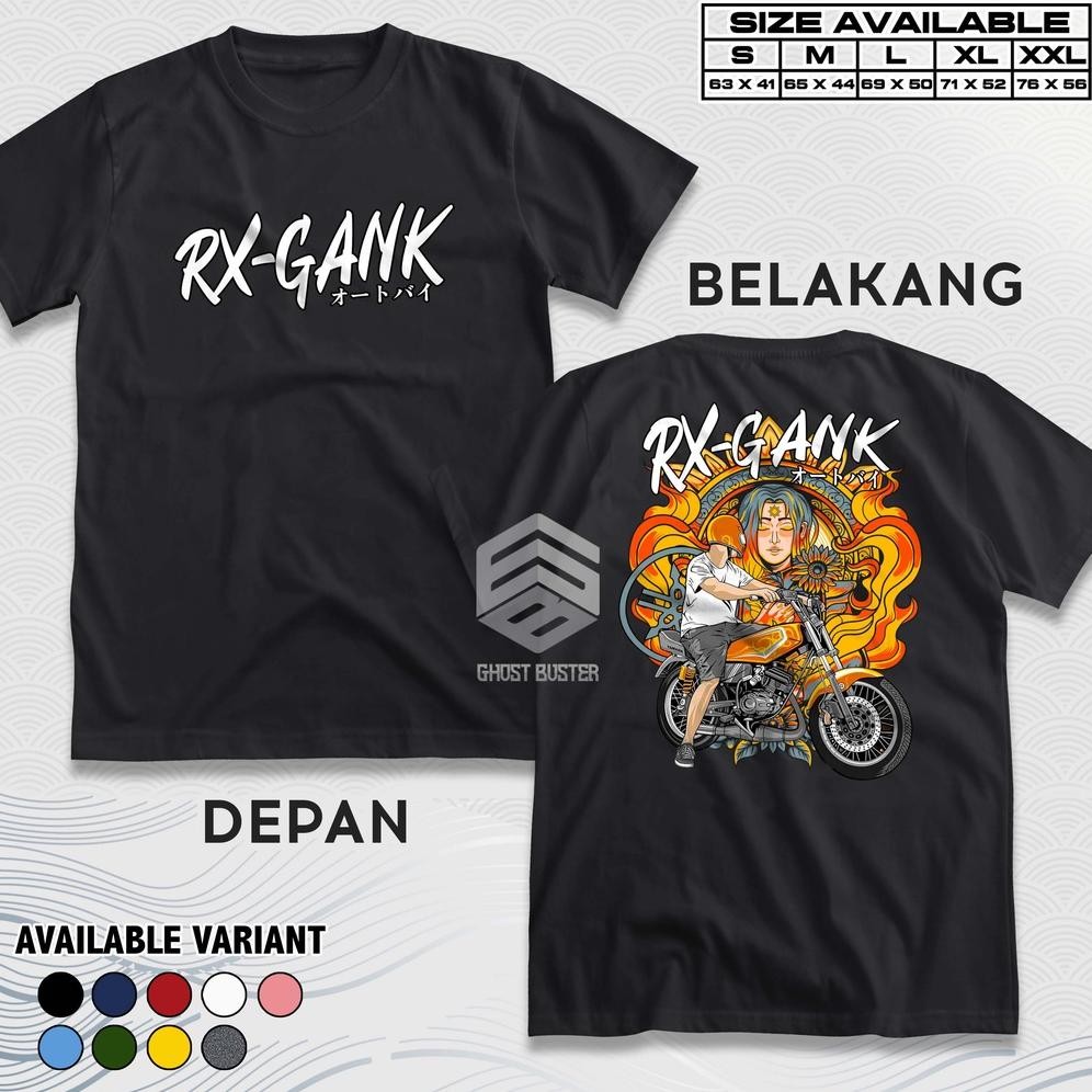Promo Kaos Yamaha Rxking Rx Gank Racing Motor Rx King Baju Distro Motor Herex Tshirt Otomotif Gba834