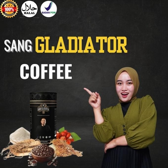 

Kopi Sang Gladiator Kopi Kuat Tahan Lama Pria Sampai 3 Jam Non Stop