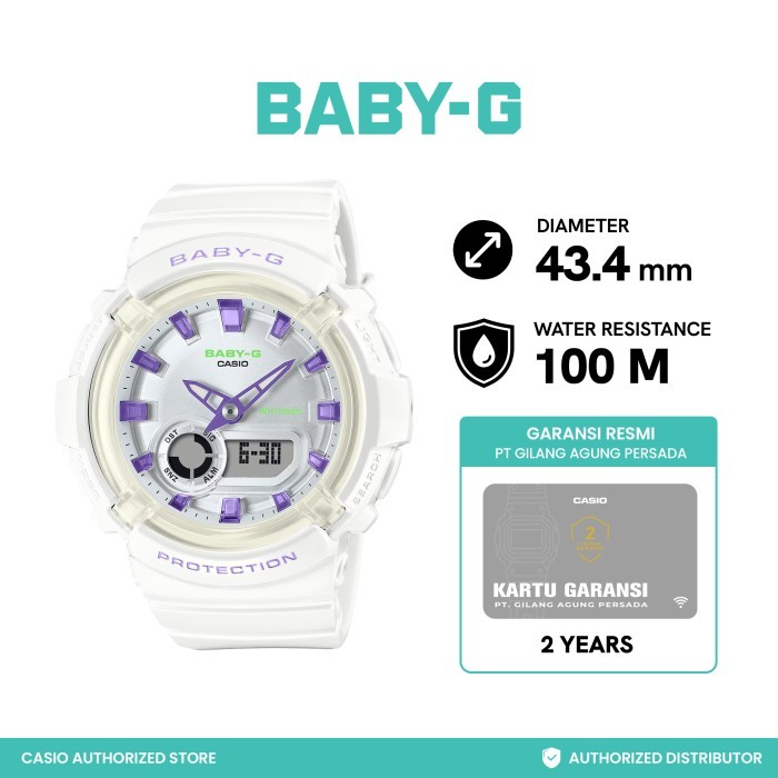 Jam Tangan Wanita Baby-G BGA-280DN-7ADR Analog Digital