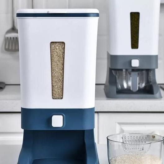 Disser Beras 10Kg Tempat Beras Rice Box Tempat Yimpanan Beras