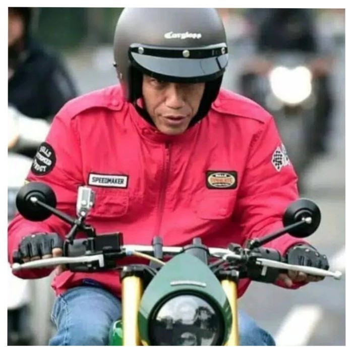 Kaca Spion Bulat Besi Variasi Motor Vario 150/Vario 160/Pcx 160/Adv Fto