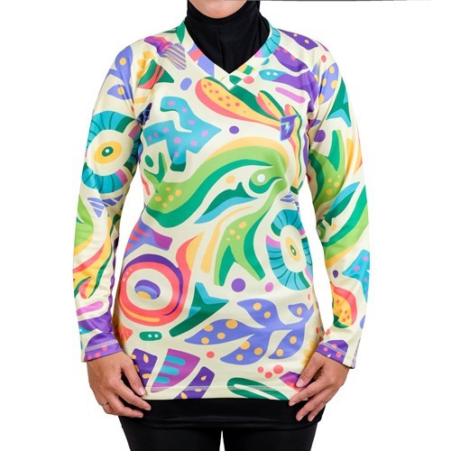 JERSEY SEPEDA WANITA | JERSEY GOWES WANITA | KAOS SEPEDA WANITA | ORGANIC JERJHON SLIM-FIT PJG