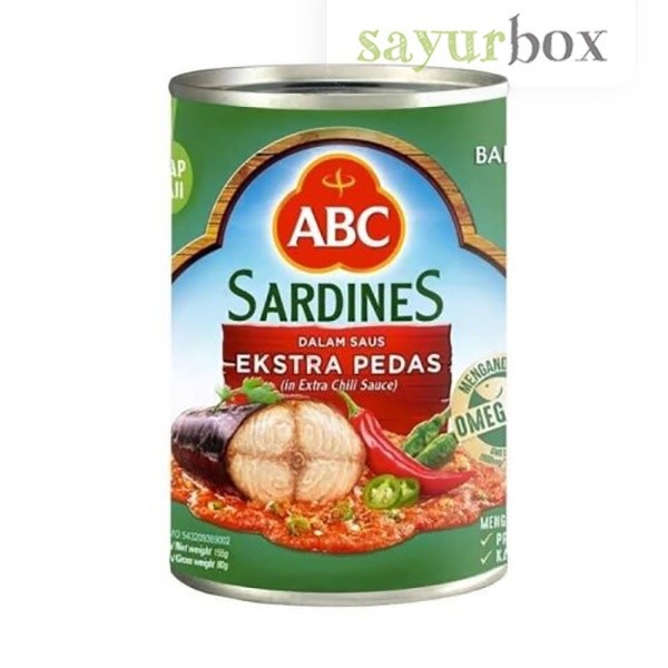 

ABC Sarden Saus Ekstra Pedas 155 gram Sayurbox
