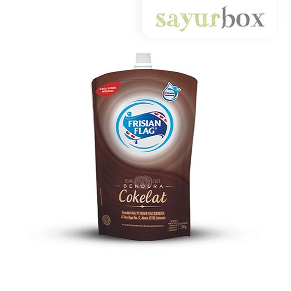 Frisian Flag Krimer Kental Manis Cokelat Pouch 280 gram Sayurbox