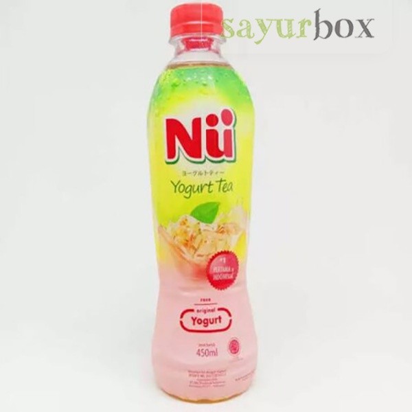 

Nu Minuman Yogurt Tea Botol 450 ml Sayurbox