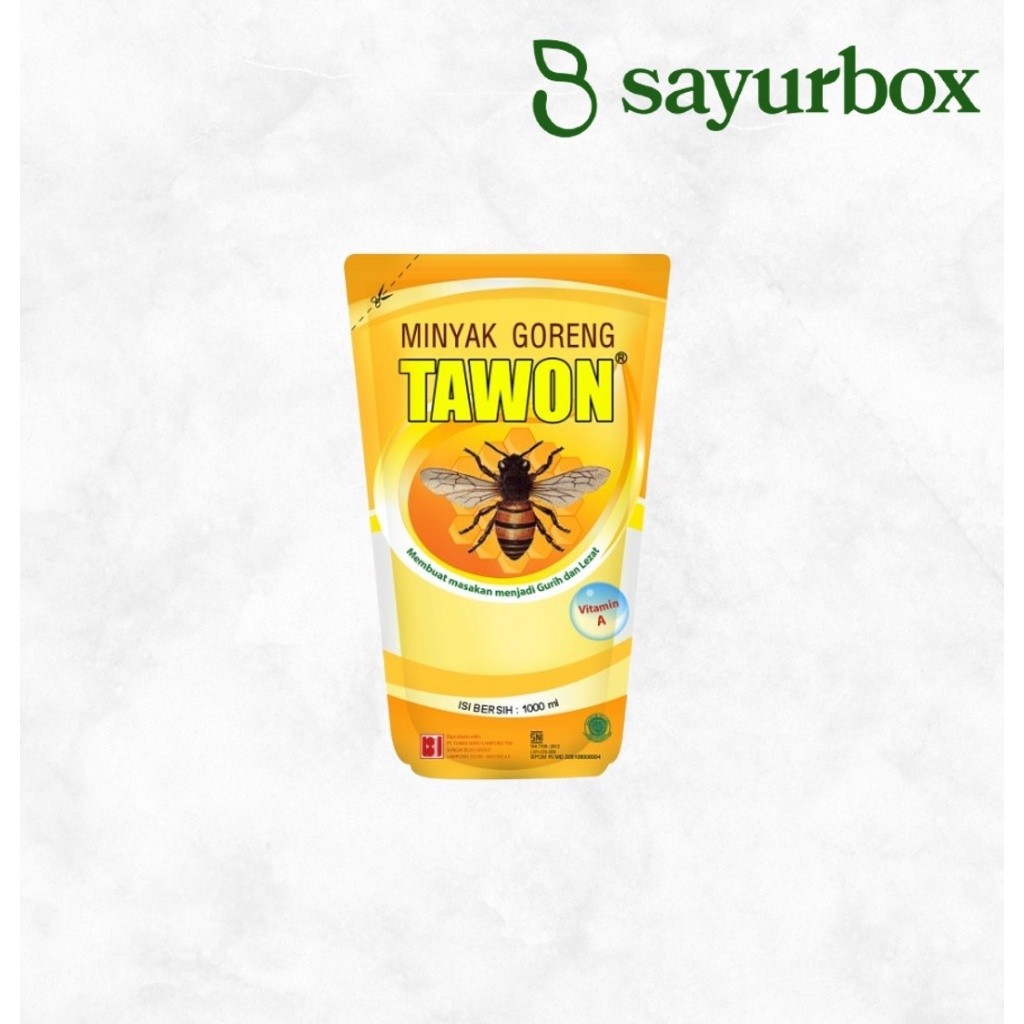 

Minyak Goreng Tawon Pouch 1 Liter Sayurbox