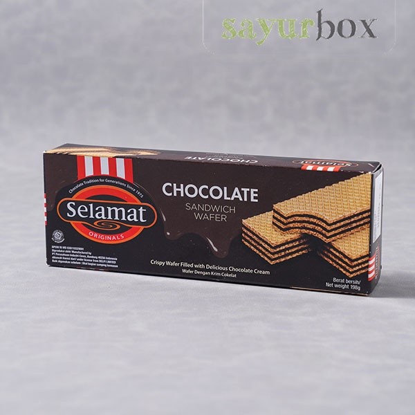 

Selamat Wafer Chocolate 145 - 198 gram Sayurbox