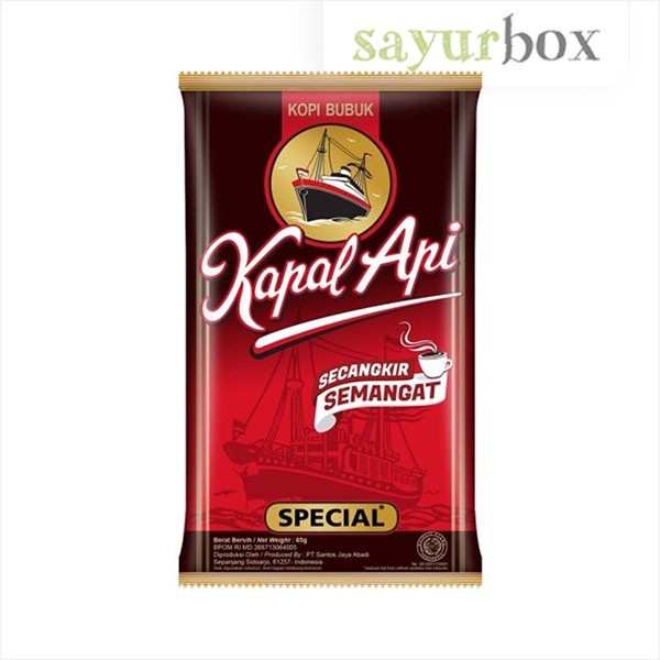 

Kapal Api Special 65 gram Sayurbox