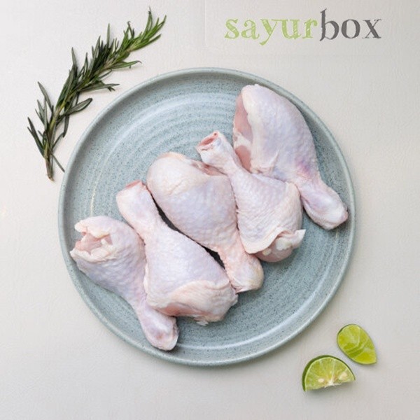 

Berkah Chicken Paha Bawah Probiotik Organik 550 gram Sayurbox