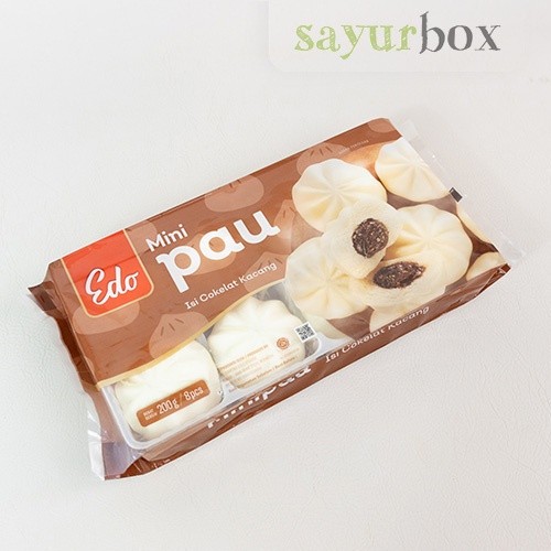 

Edo Mini Pau Cokelat Kacang 200 gram Sayurbox