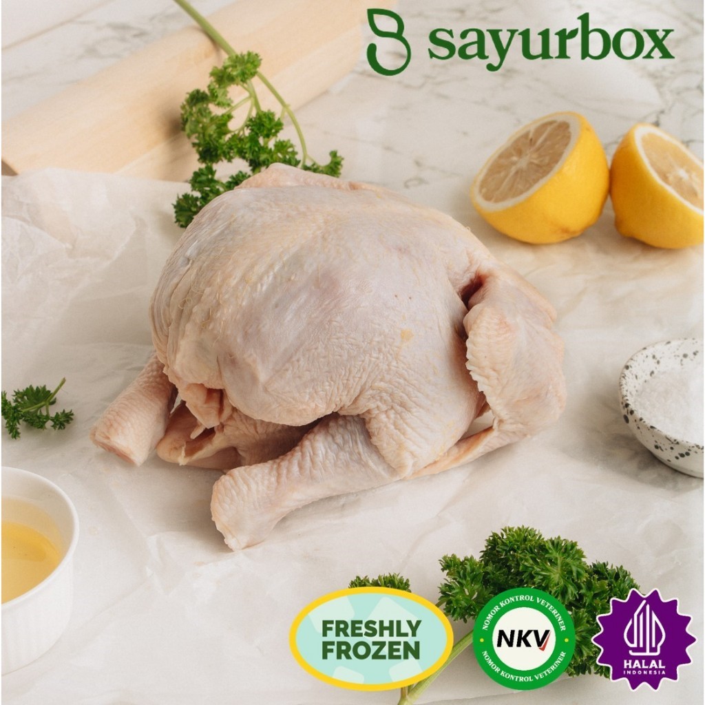 

Ken Agro Ayam Utuh Probiotik 900 gram Sayurbox
