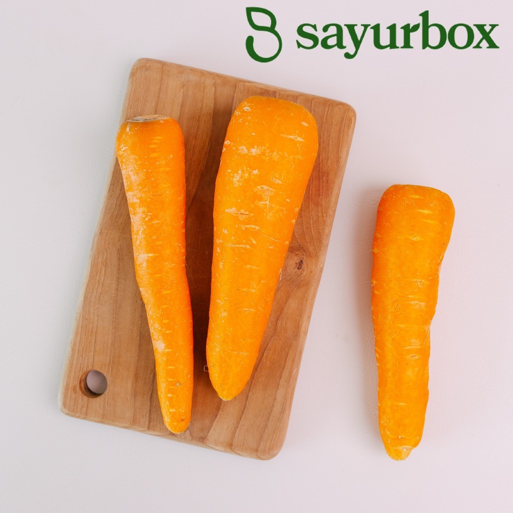 

Wortel Berastagi Konvensional 500 gram Sayurbox