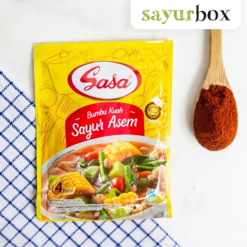 

Sasa Larasa Bumbu Kuah Sayur Asem 33 gram Sayurbox