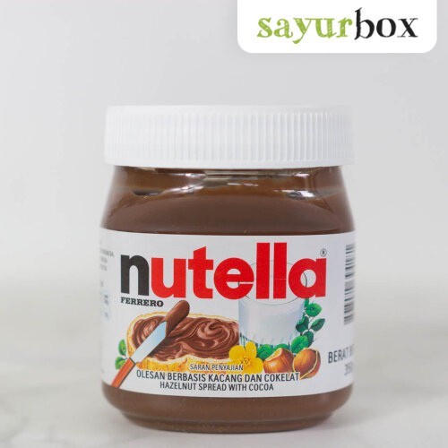 

Nutella Selai Hazelnut Cokelat 350 gram Sayurbox