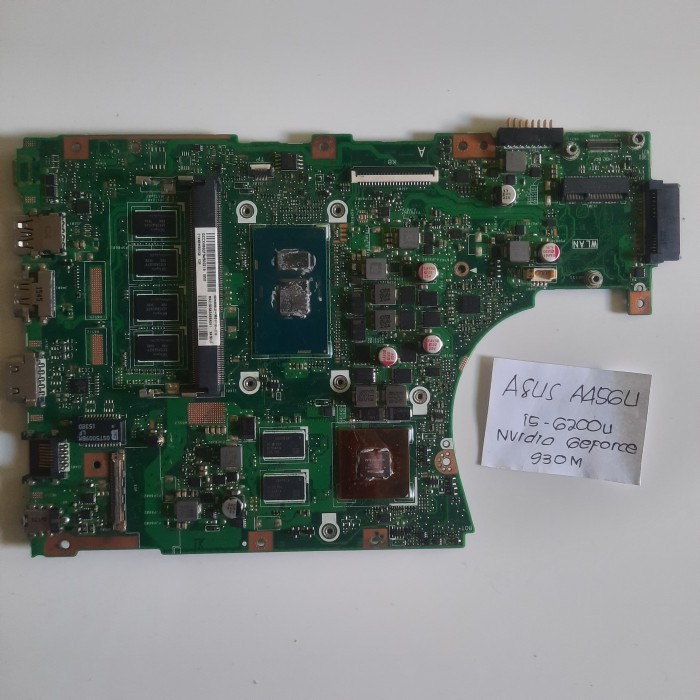 [Ready] mainboard motherboard laptop asus A456U mobo mati i5-6200u Nvidia 930M