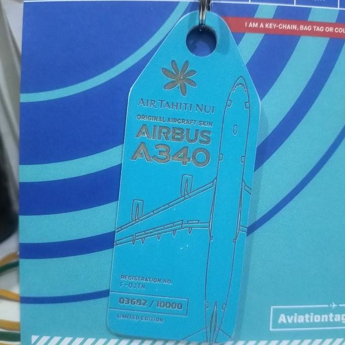 

Baru | Aviation Tag Air Tahiti Nui Airbus A340 F-Ojtn