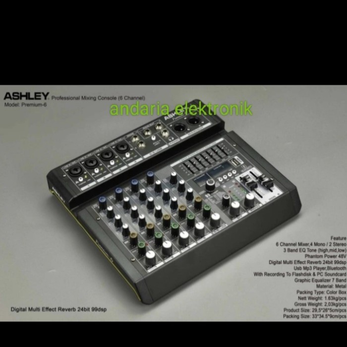 mixer ashley premium 6 original dari Ashley