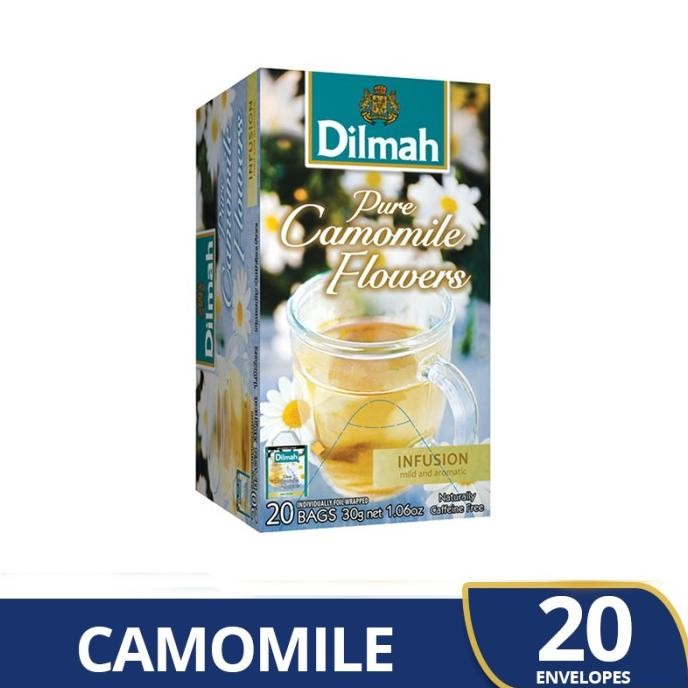 

NEW PRODUK DILMAH PURE CAMOMILE FLOWER TEA - TEH CELUP !!!!!