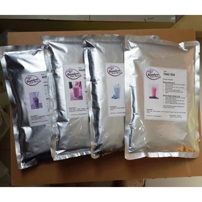 

READY STOCK GREENTEA LATTE POWDER 1KG BUBUK MINUMAN GREEN TEA LATEE BONICO SHAKE !!!!!