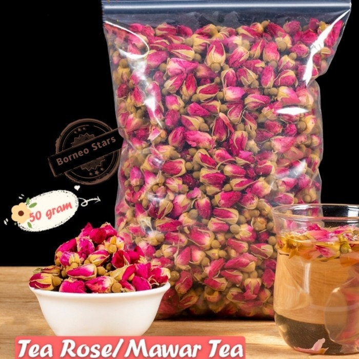 

Ready Tea Rose/ Dried / Tea Bunga Mawar Kering