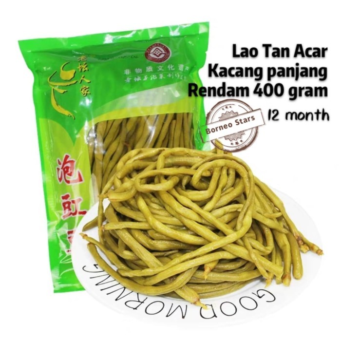 

Ready Laotan/Kacang Panjang Rendam Acar 400 Gram