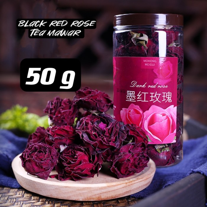 

Ready Tea Dark Red Rose Teh Mawar Merah Hitam