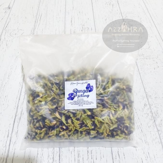 

TERBARU BUNGA TELANG - TEH BUNGA TELANG / BUTTERFLY PEA TEA 100 GRAM !!!!!