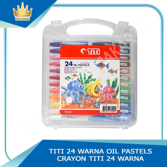 

Sale Crayon / Krayon Titi 24 Warna Oil Pastels