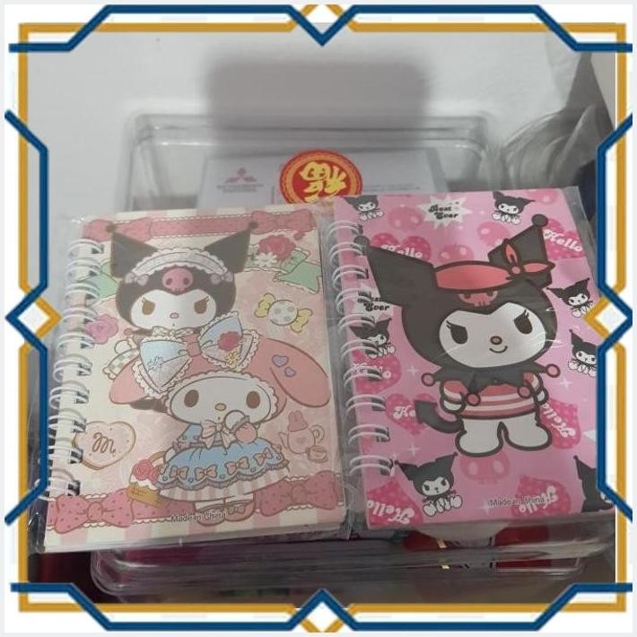 

[DOL] BUKU MY KUROMI PINK SET ISI 2