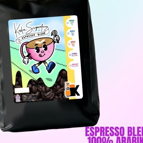 

Biji Kopi 1kg Espresso Blend Arabika