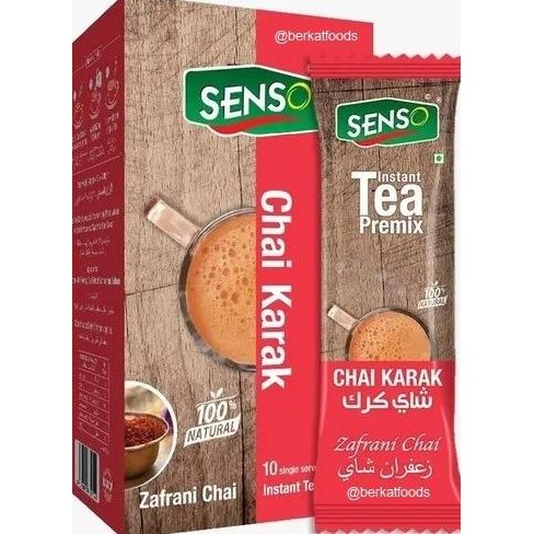 

NEW PRODUK INSTANT SAFFRON TEA SENSO INDIA / KARAK CHAI INDIAN / TEH SUSU SAFRON !!!!!