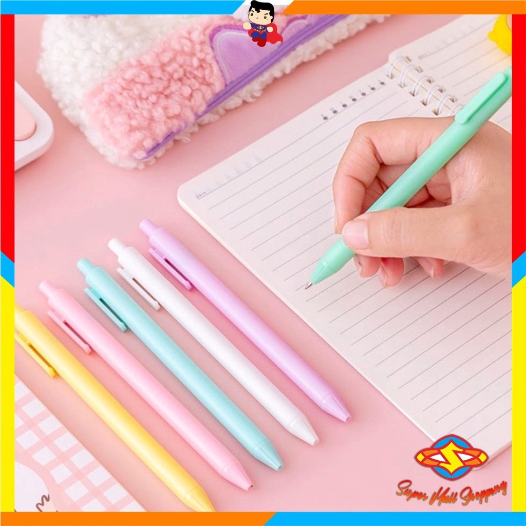 

HARGA TERBARU SMS PENA CETEKAN MACAROON PULPEN WARNA PASTEL TINTA HITAM ALAT TULIS SEKOLAH KANTOR