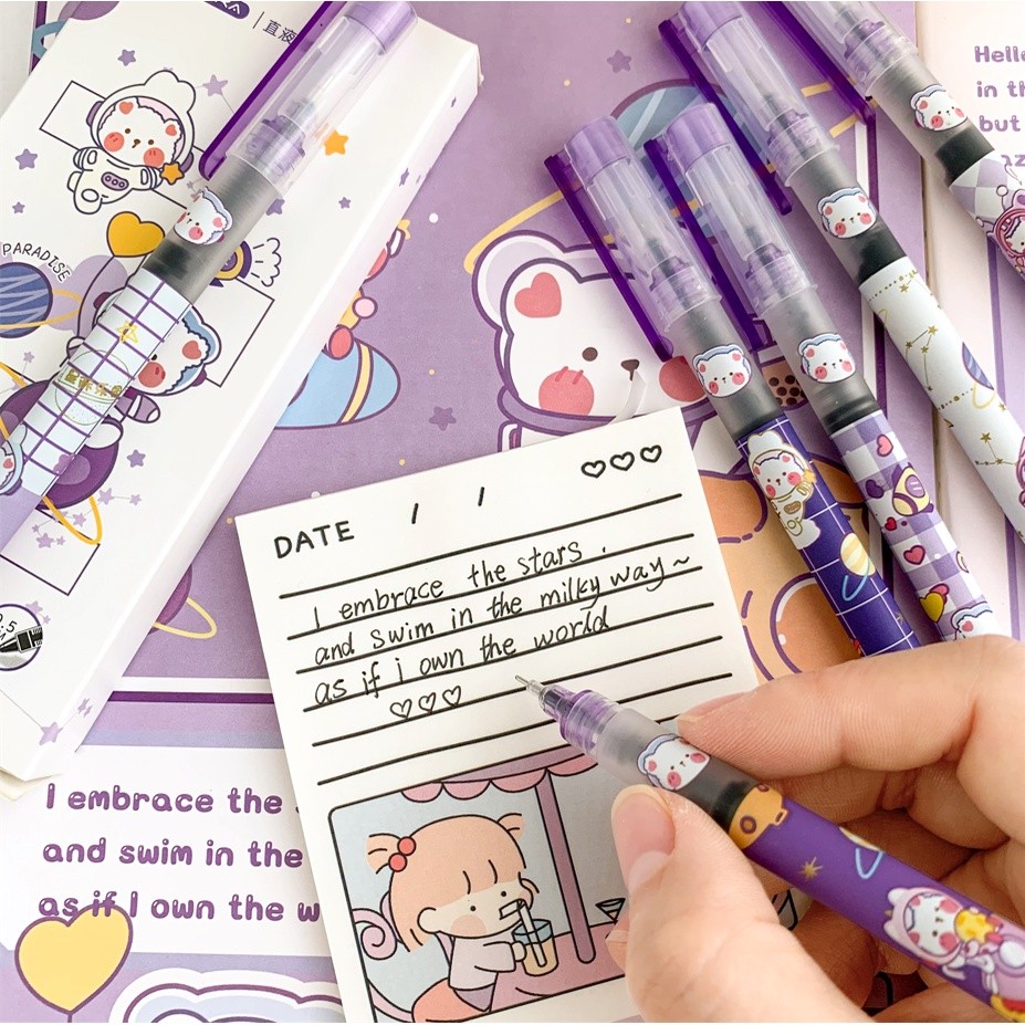 

COBA MATOUGUI - 1 PCS GEL PEN SET PULPEN GEL MOTIF LUCU ISI 0.5MM PENA BOLPEN BALLP GEL MOTIF O6