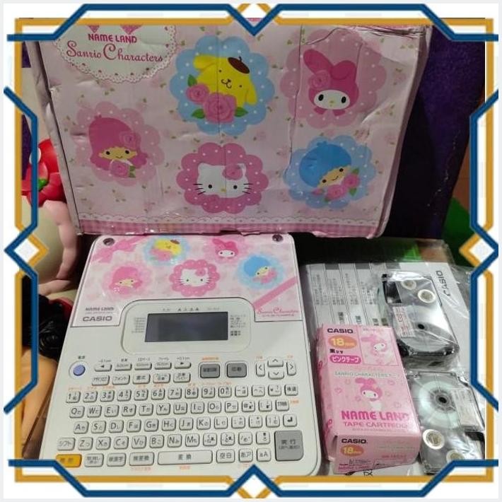 

[R28] CASIO LABEL WRITER NAMELAND SANRIO MODEL KL-SA10