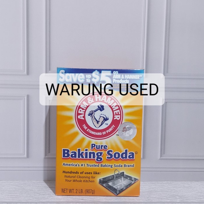 

BAKING SODA MERK Arm & Hammer Baking Soda 907 GR MADE IN USA 907GR