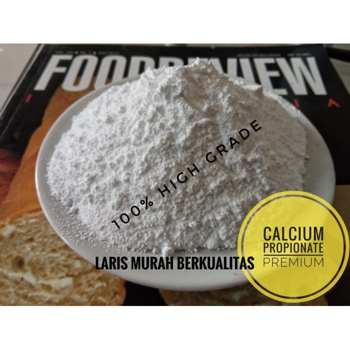 

KALSIUM/CALCIUM PROPIONATE 1000 GRAM PENGAWET ROTI & ANTI TENGIK