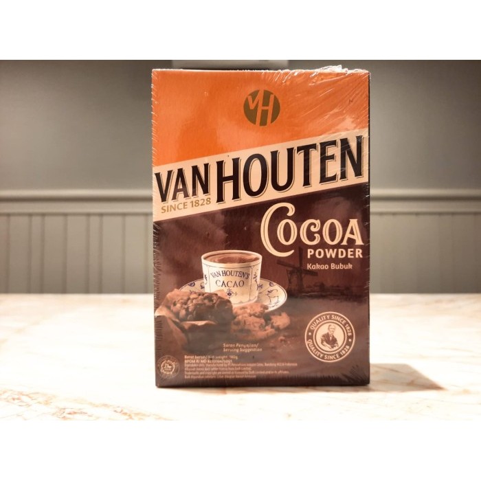 

VAN HOUTEN Cokelat Bubuk 180 gr - Cocoa Powder