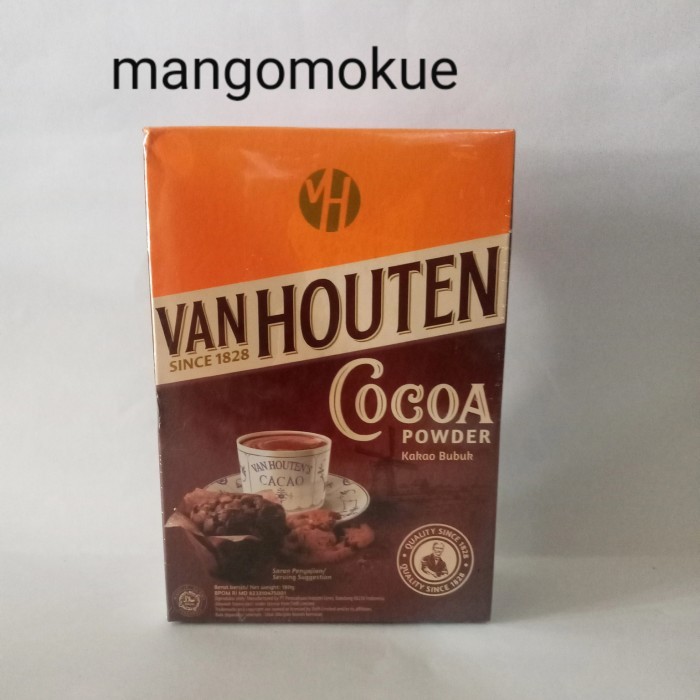 

van houten cocoa powder 180gr cokelat