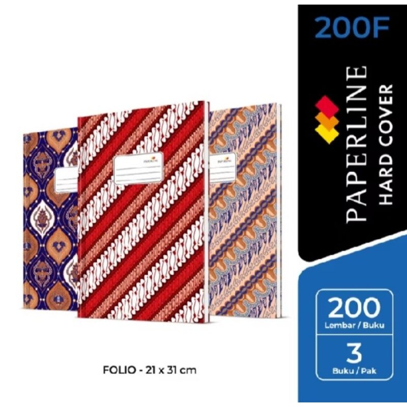 

buku besar / buku jurnal / buku hard cover / buku paperline folio / buku ppl folio 100