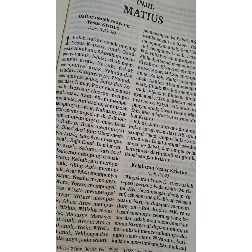 

Terlaris Alkitab Big Letter Tb2 (Tb2 064 Ti Bl Geometri) Ready Stok