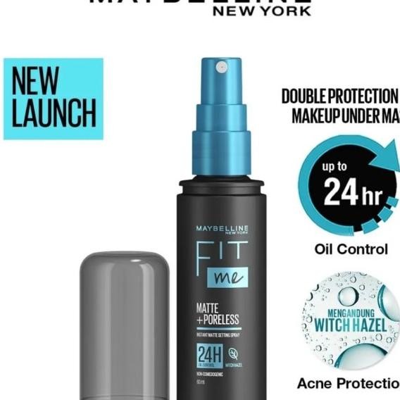Maybelline Fit Me & Poreless Setting Spray Makeup