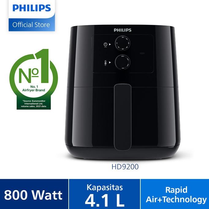 Philips LOW WATT Air Fryer HD9200/91 - 800 Watt