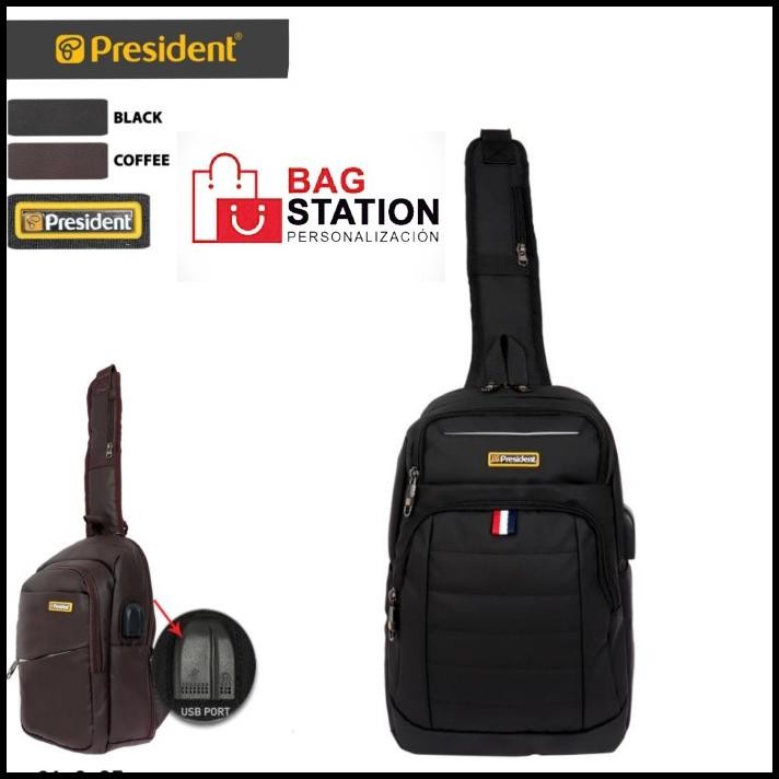 Chest Bag President Ori Tas Selempang President Sling Bag President