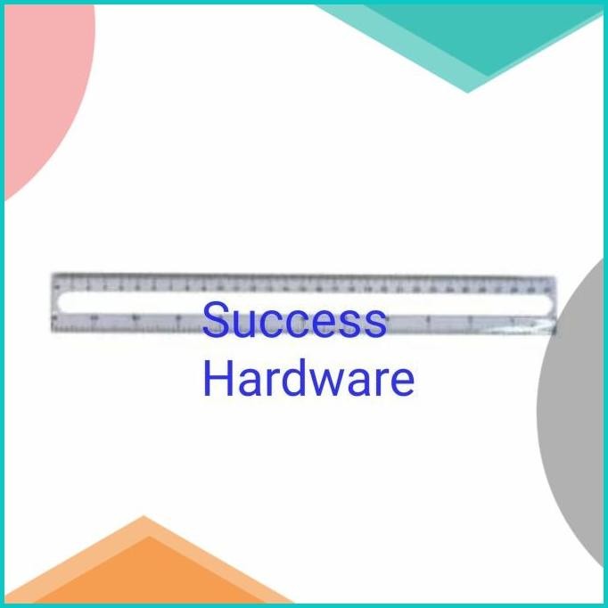 

ODI PENGGARIS PLASTIK 30 CM RULER PLASTIC 30 CM 140BZ4 tools n parts