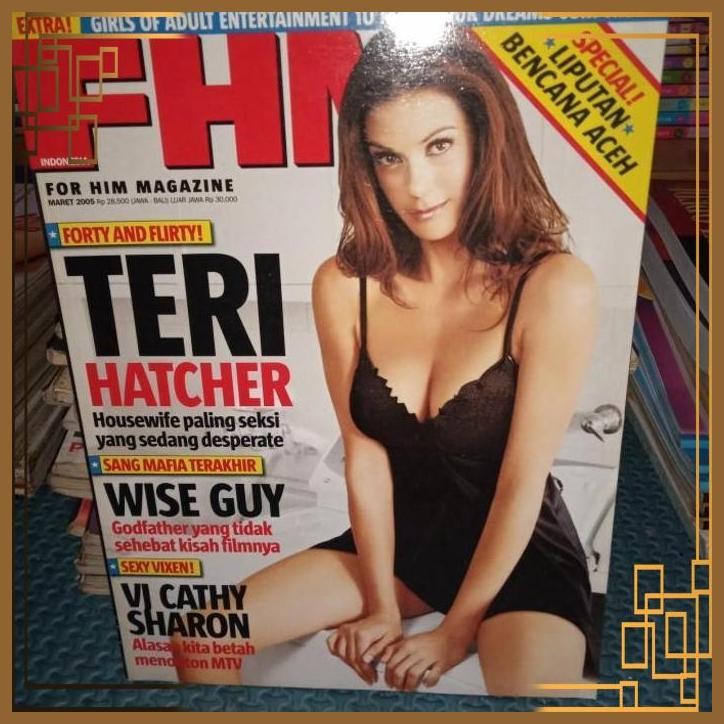 

[TBHN] majalah for him magazine cover cathy sharon