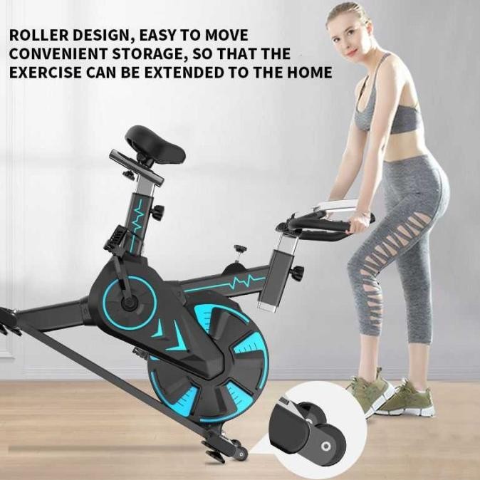 Sepeda Statis Alat Fitness Gym Speda Olahraga Kebugaran Di Rumah