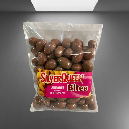 

Coklat Silverqueen Bites Almond Dan Mede Kiloan