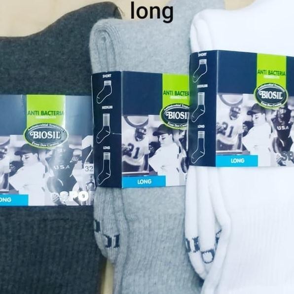 Kaos Kaki Bakteri Biosil Long Produc Mundo
